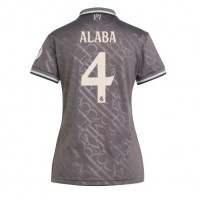 Dres Real Madrid David Alaba #4 Tretina pre Ženy 2024-25 Krátky Rukáv